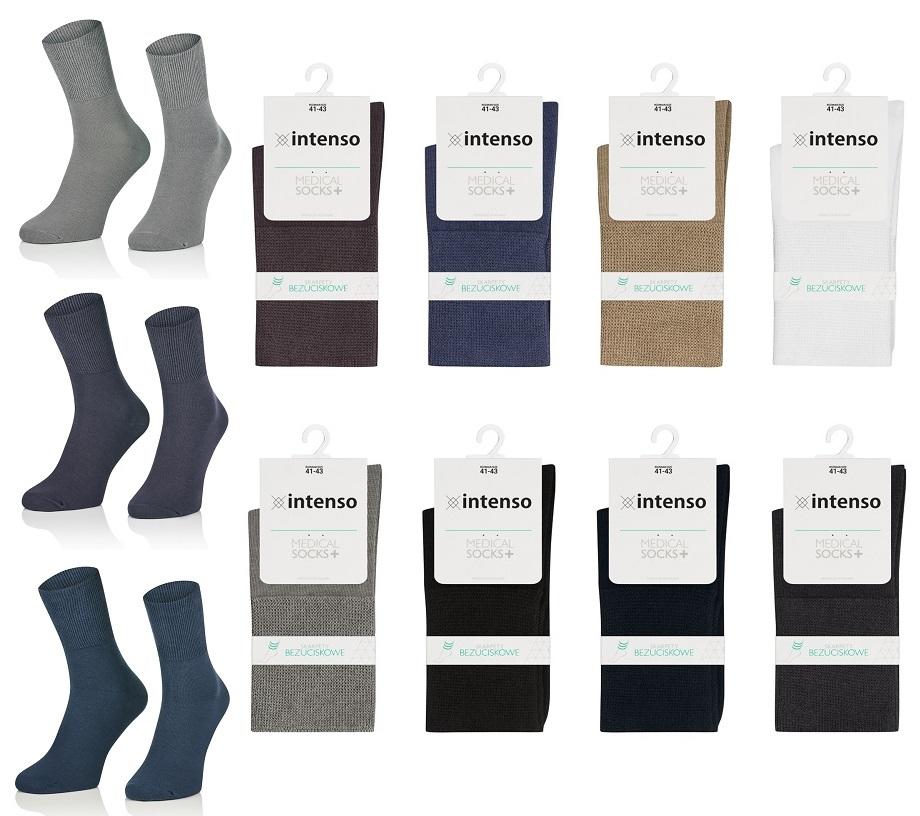 INTENSO / SKARPETY BEZUCISKOWE MEDICAL SOCKS ART. 1962 - www.anstel.pl