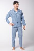 KUBA / PIŻAMA MĘSKA FLANELA, ROZPINANA R.L-XXL - www.anstel.pl