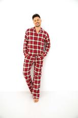 SENSIS / PIŻAMA MĘSKA LUCAS DŁUGI RĘKAW S-2XL ROZPINANA - www.anstel.pl