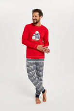ITALIAN FASHION / PIŻAMA MĘSKA ARKTYKA DŁUGI RĘKAW, DŁUGIE SPODNIE - www.anstel.pl
