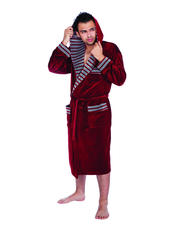 DE LAFENSE / SZLAFROK WELUR KAPTUR 856 - www.anstel.pl