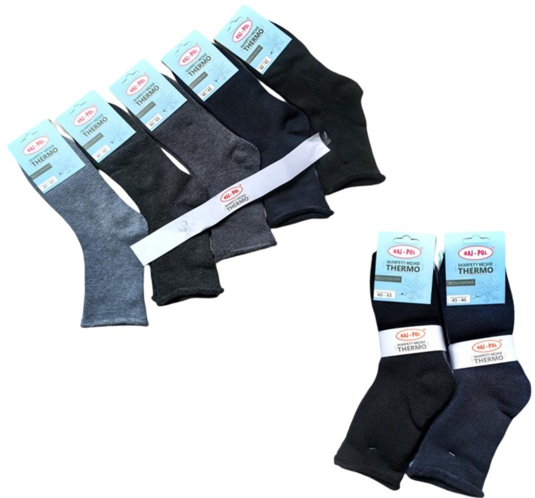 RAJ-POL / SKARPETA MĘSKA FROTTE THERMO RP799633 - www.anstel.pl