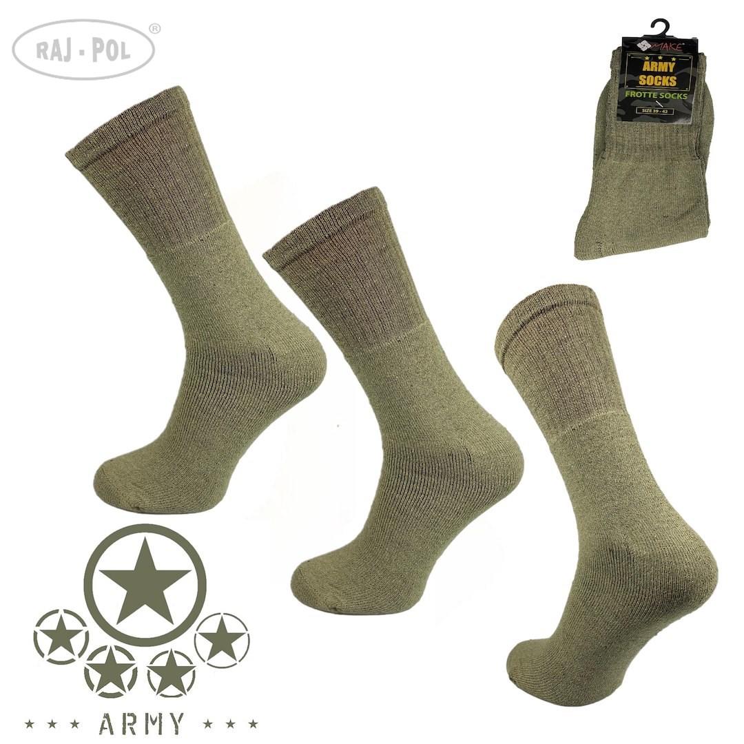 RAJ-POL / SKARPETY MĘSKIE MILITARNE 726127 - www.anstel.pl