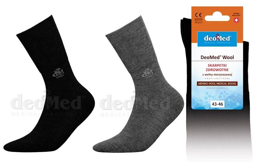 JJW / SKARPETKI DEOMED WOOL Z WEŁNĄ MERYNOSOWĄ - www.anstel.pl