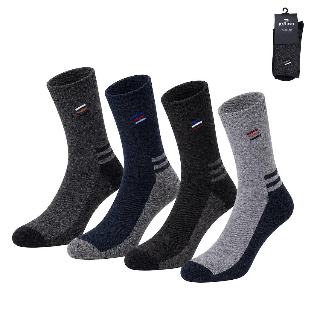 PATION / SKARPETY MĘSKIE FROTTE THERMO 3 764419, 764426 - www.anstel.pl
