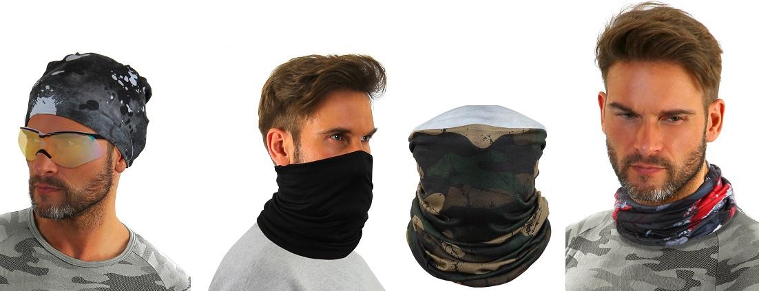 SESTO-SENSO / KOMIN MĘSKI - Tuba-Chusta-Maseczka-Bandanka- SESTO SENSO - 2023 - www.anstel.pl