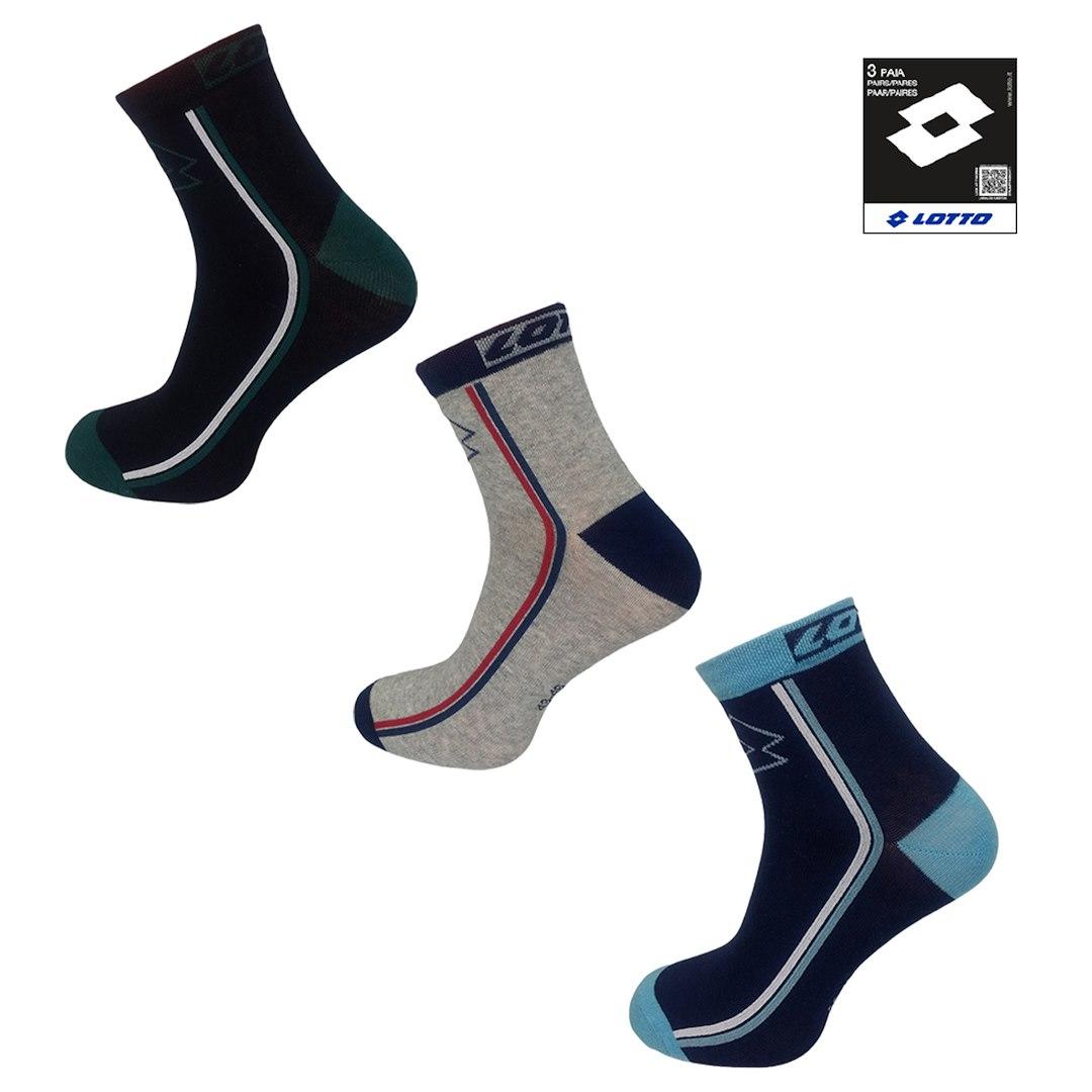 LOTTO / SKARPETY LOTTO BOB-4 MIX 3-PAK 495828, 495835 - www.anstel.pl