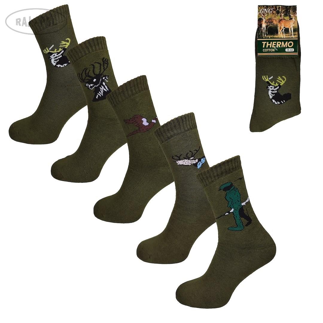 RAJ-POL / SKARPETY MĘSKIE MYŚLIWSKIE THERMO 739950 - www.anstel.pl