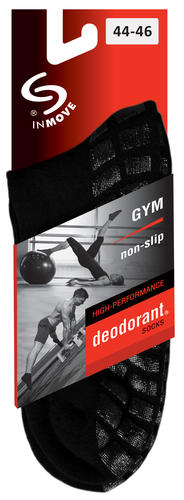 Gym non-slip deodorant, bezszwowe skarpetki do ćwiczeń z abs