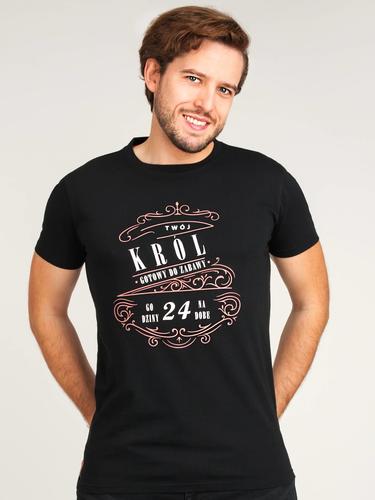 Pkk-0114f koszulka męska t-shirt napis v3 - wl 2022