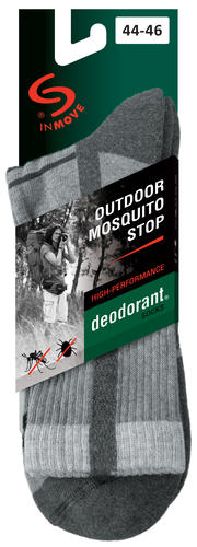 Skarpetki outdoor mosquitostop deodorant przeciw kleszczom i komarom