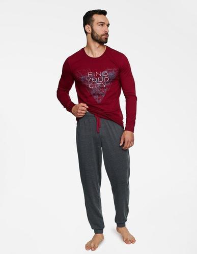 Piżama męska blend 40038 aw22