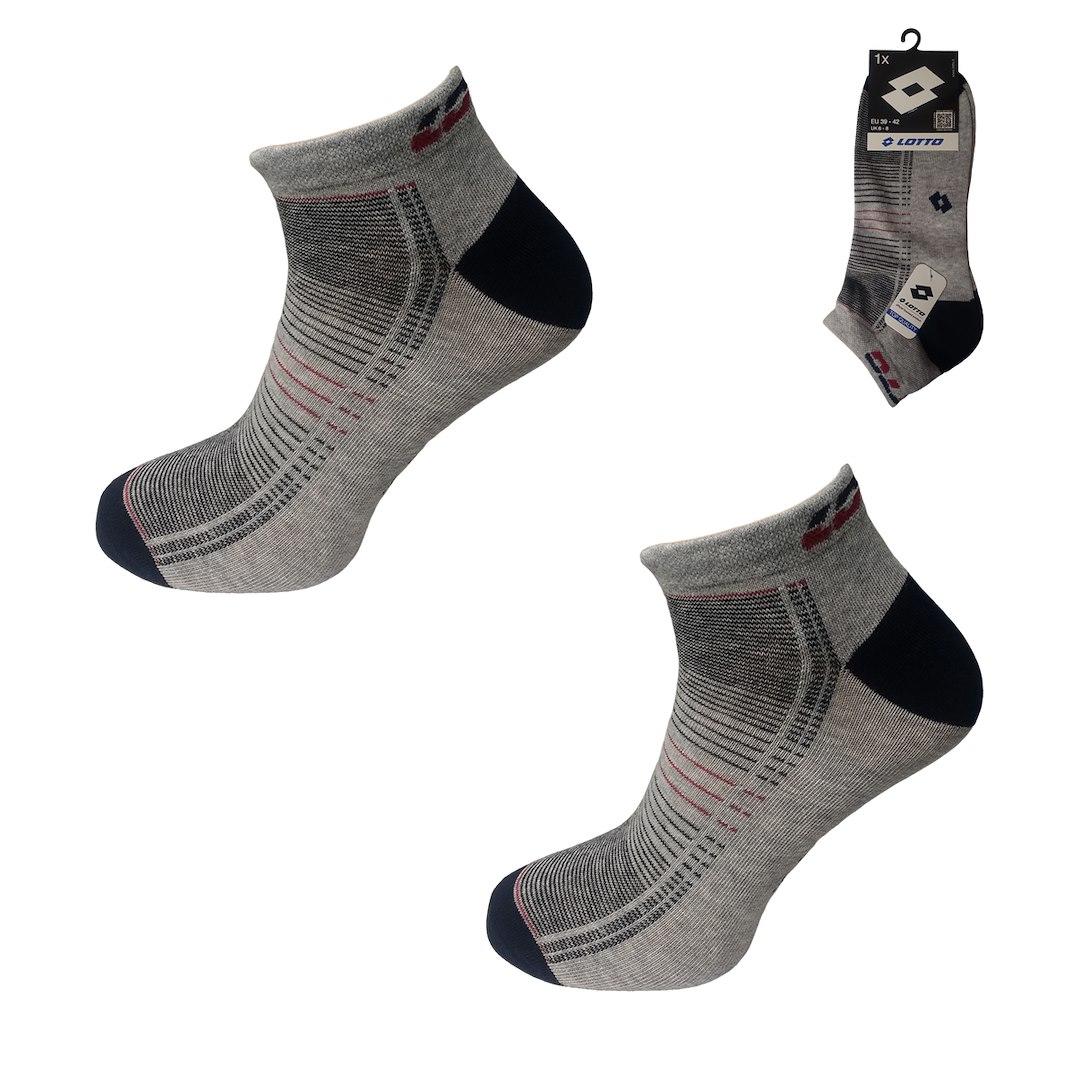 Stopka męska lotto karting_3assrt grey 1-pak 489391, 474755