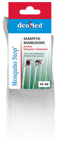 Skarpetki deomed mosquito-stop - skarpetki przeciw komarom i kleszczom