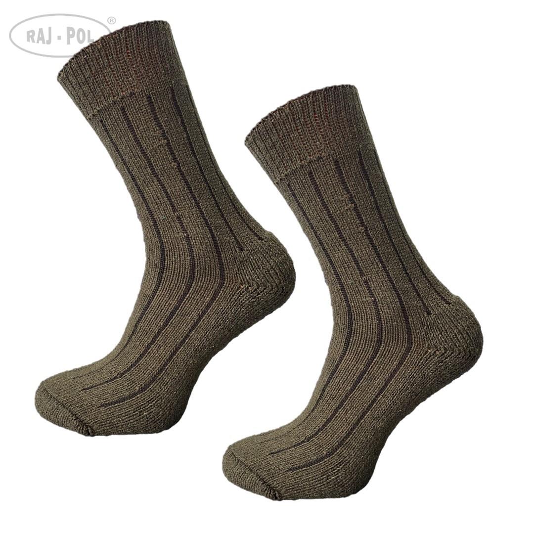 Skarpety męskie wełniane art.740079