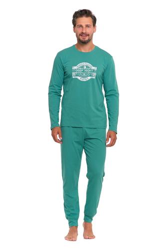 Piżama męska z długim rękawem pdm5400-004 - aw2024/25