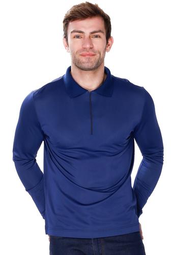 Koszulka męska polo zip long 6423 james bradley