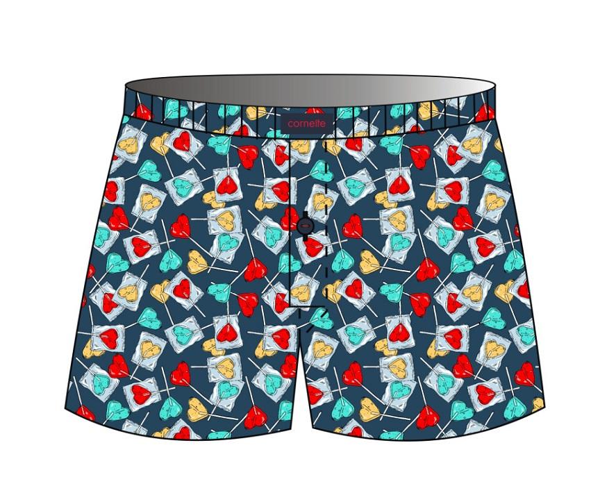 Cornette bokserki classic cl 001 s-xxl - walentynki