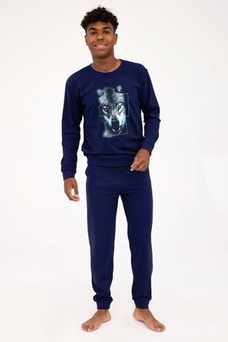 Piżama boy fun&young dr 998/50 wolf