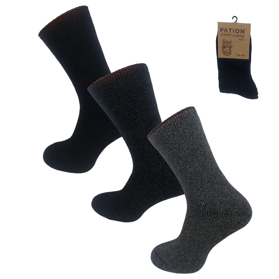 Skarpeta męska zimowa alpaca 755295, 755301