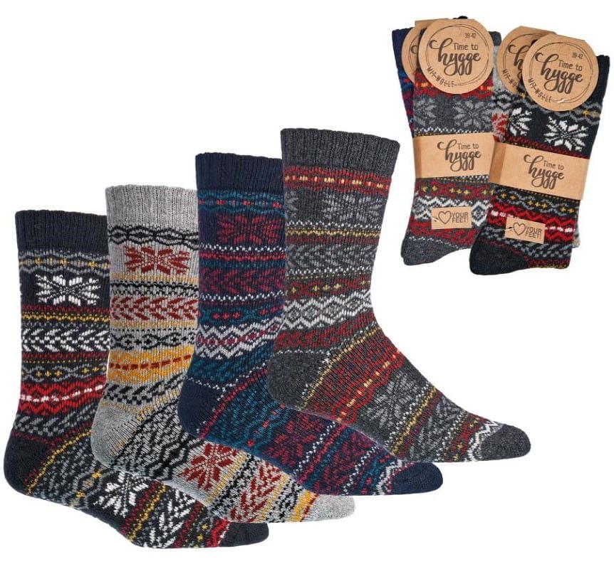 Skarpety alpaka socks 4 fun norweskie w-6536