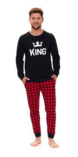 Piżama męska, długi rękaw king pmb.9761 - aw2020