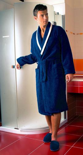 Szlafrok - płaszcz kąpielowy męski pkm