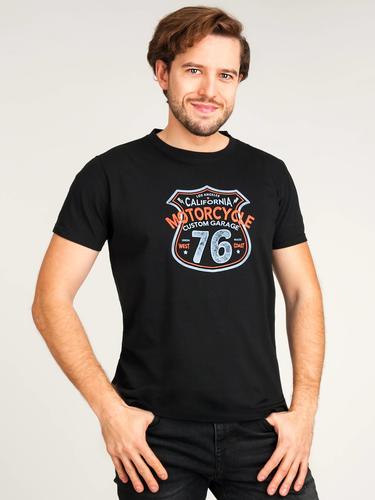 Pkk-0105f koszulka męska t-shirt motorcycle 76 - wl 2022