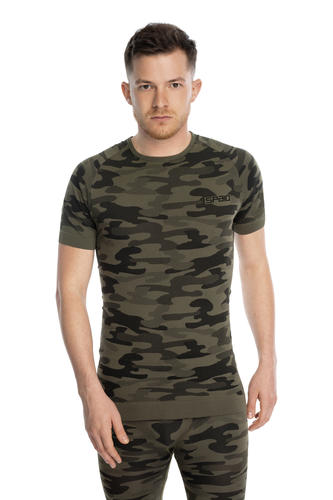 Spaio koszulka męska krótki rękaw military 01 – bushcrafting