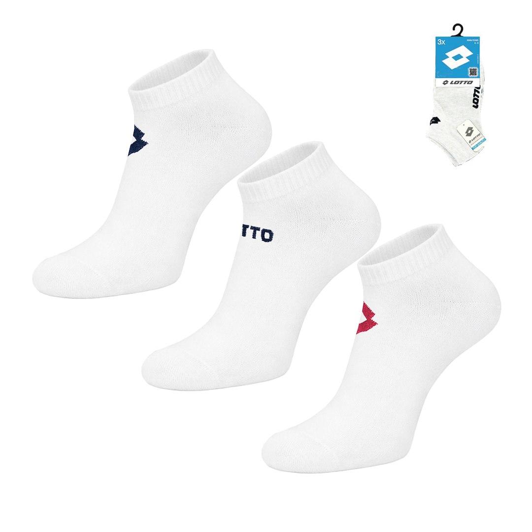 LOTTO / STOPKI LOTTO BR82 BIAŁA 3-PAK 520667, 520728 - www.anstel.pl
