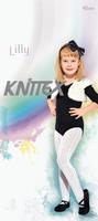 KNITTEX / DR1301 - WZORZYSTE RAJSTOPY DZIEWCZĘCE LILLY, 40 DEN - www.anstel.pl