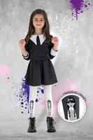KNITTEX / RAJSRTOPY DZIEWCZĘCE Z NADRUKIEM BLACK DR2330 - www.anstel.pl