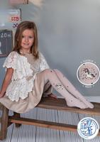 KNITTEX / DZIECIĘCE RAJSTOPY W KROPECZKI Z NADRUKIEM JEDNOROŻCA UNA DR2616 40 DEN - www.anstel.pl