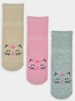 NOVITI / SKARPETY PÓŁFROTTE SILIKON  KOT SF021-G-01 - www.anstel.pl