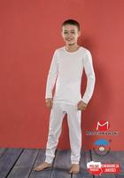 MARCINKOWSKI / PODKOSZULKA DŁUGI RĘKAW CHŁOPIĘCA, GŁADKA 92-158 - www.anstel.pl