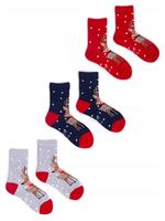 YO / SKARPETKI ŚWIĄTECZNE DZIECIĘCE XMAS SKA-X045 - www.anstel.pl