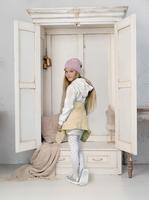 KNITTEX / RAJSTOPY DZIEWCZĘCE W KROPKI MIKROFIBRA DOMINICA DR1517 40 DEN - www.anstel.pl
