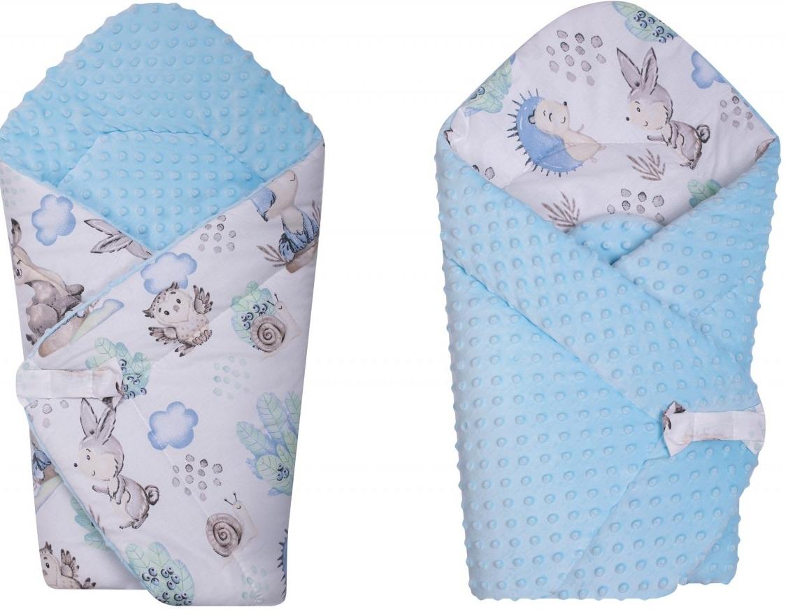 DUETBABY / BECIK ROŻEK DWUSTRONNY MINKY KOD 671 - www.anstel.pl