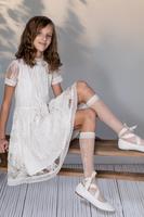 KNITTEX / DZIEWCZĘCE PODKOLANÓWKI Z BOCZNYM WZOREM NOEMI DR2609 - www.anstel.pl