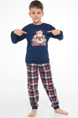 CORNETTE / PIŻAMA BOY YOUNG 966/186 FAMILY DŁ/RĘKAW CHRISTMAS - www.anstel.pl