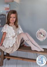 KNITTEX / DZIECIĘCE RAJSTOPY W KROPECZKI Z NADRUKIEM JEDNOROŻCA UNA DR2616 40 DEN - www.anstel.pl
