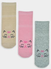 NOVITI / SKARPETY PÓŁFROTTE SILIKON  KOT SF021-G-01 - www.anstel.pl