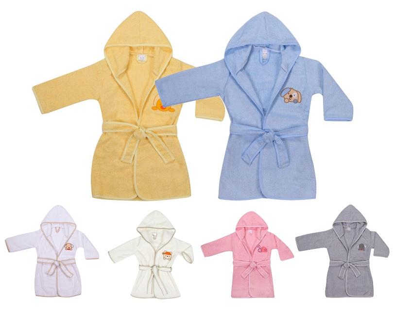 DUETBABY / SZLAFROK FROTE HAFT KOD 566, 567, 568, 569 - www.anstel.pl