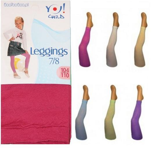 YO / DŁUGIE LEGGINSY 7/8 MICROFIBRA 40 DEN, GŁADKIE - www.anstel.pl