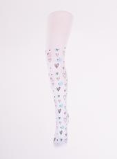 YO / RAJSTOPY DZIEWCZĘCE MICROFIBRA 40 DEN RA-90 SERCA - www.anstel.pl