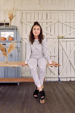 ITALIAN FASHION / PIŻAMA DZIEWCZĘCA OLGA DŁUGI RĘKAW - www.anstel.pl