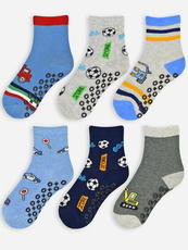 NOVITI / SKARPETKI CHŁOPIĘCE Z ABS SB007-B-03 - www.anstel.pl