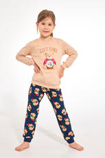 CORNETTE / PIŻAMA KIDS GIRL GIFT TIME 594/204 DŁ/RĘKAW CHRISTMAS - www.anstel.pl