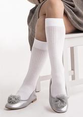KNITTEX / DR0003 - PODKOLANÓWKI DZIECIĘCE WZORZYSTE MOLLY, 100 DEN - www.anstel.pl