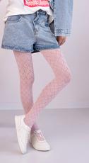 KNITTEX / RAJSTOPY DZIEWCZĘCE AŻUROWE ELORA DR2623 - www.anstel.pl